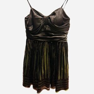 Blondie Nites Black and Pink Label Dress